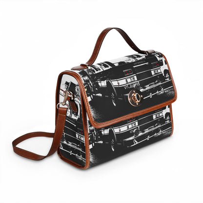 Vintage Fire Truck Bag —  Print Waterproof Satchel