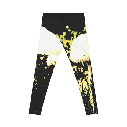Leggings de hongos artísticos — Ropa deportiva para mujer