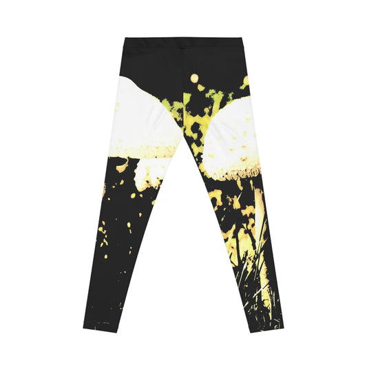 Leggings de hongos artísticos — Ropa deportiva para mujer