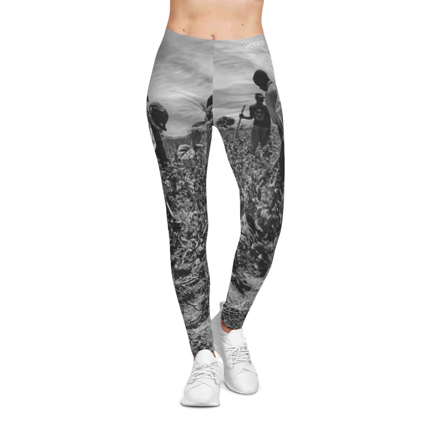 Sunset Farming Leggings — Farmers Planting Seeds