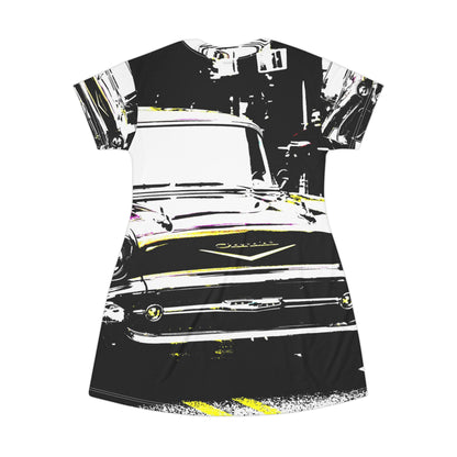 Classic Car Graphic Dress — Vintage Chevy