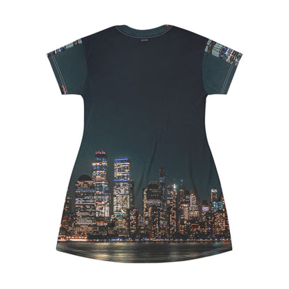 City Lights Dress — Night Skyline