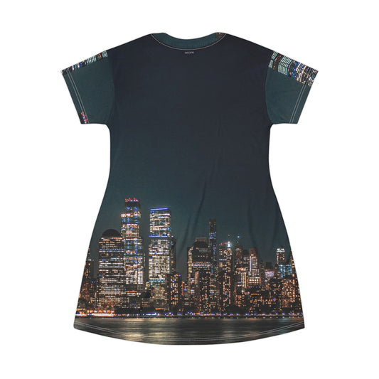 City Lights Dress — Night Skyline