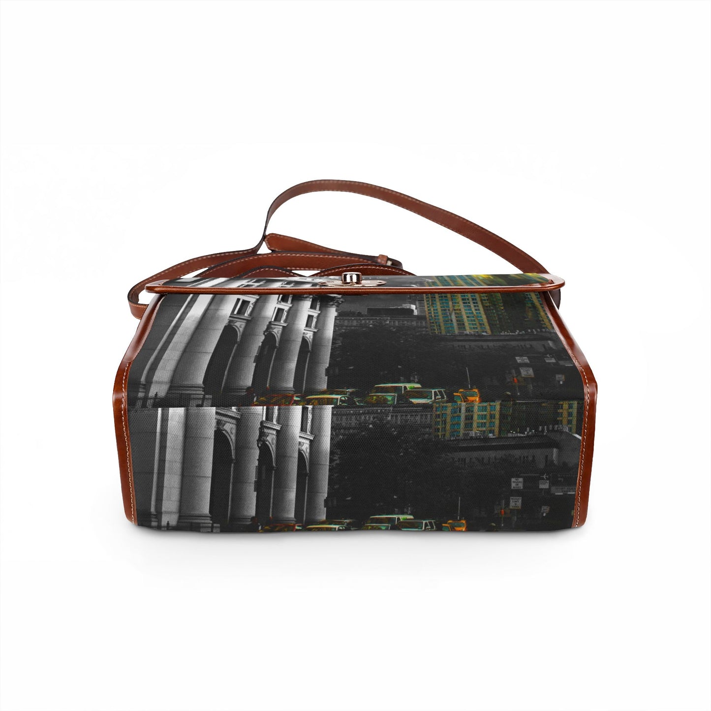 Downtown Manhattan-Broadway Cityscape Canvas Bag