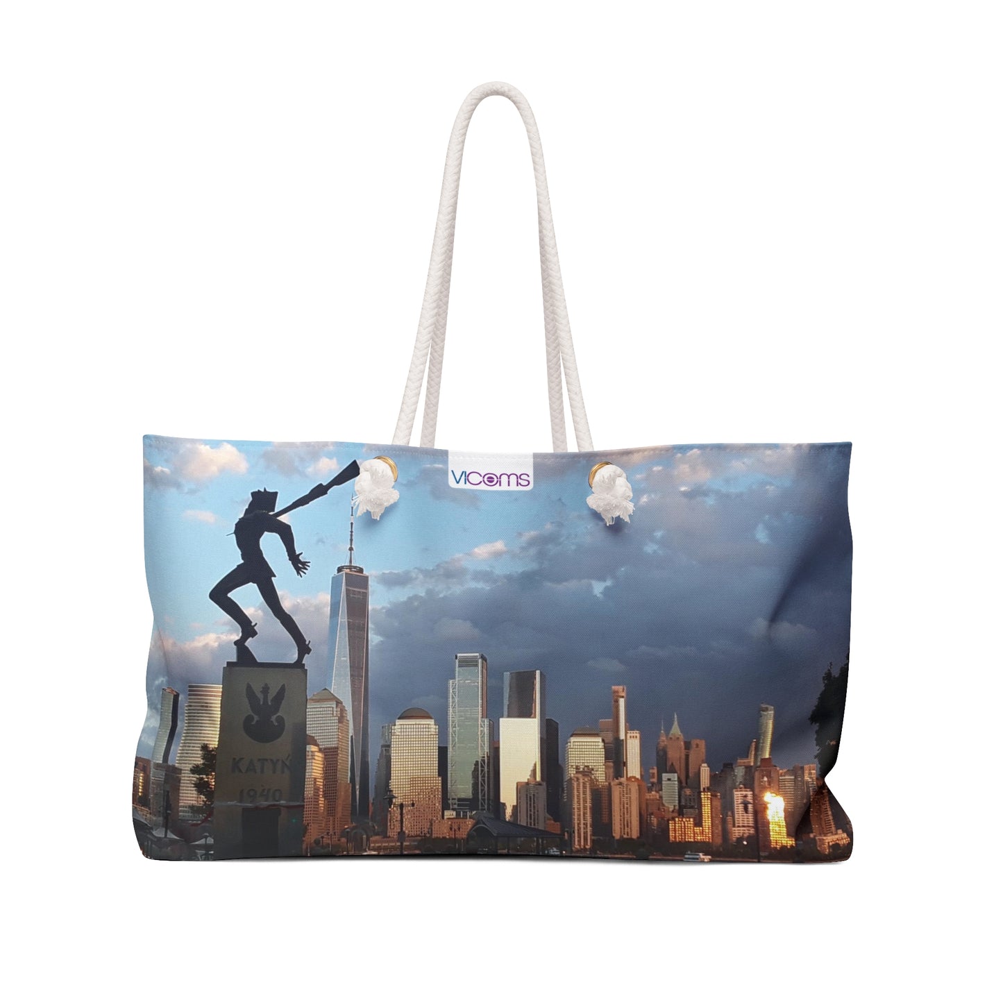 Exquisite Exclusive Full-Color Landscape Image Printed 24" x13" Weekender Bag!