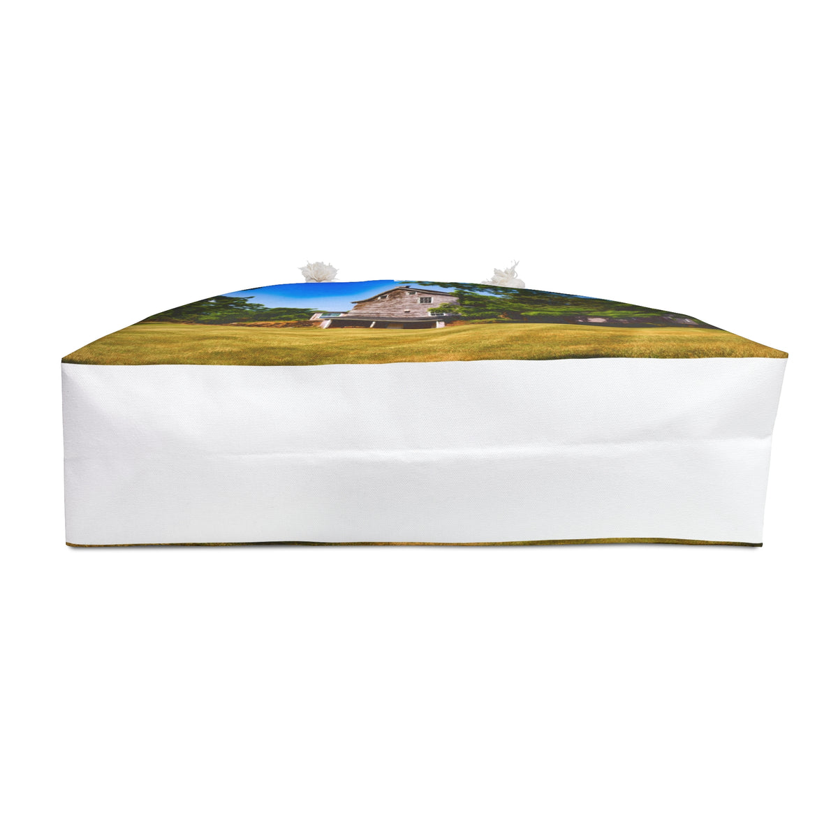 ¡Exquisito bolso de fin de semana de 24" x 13" con imagen panorámica a todo color impresa en exclusiva!
