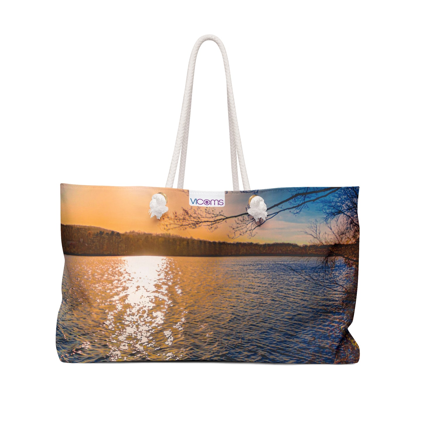 Exquisite Exclusive Full-Color Landscape Image Printed 24" x13" Weekender Bag!