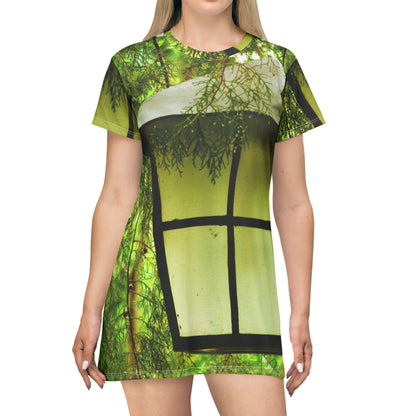 Forest Lantern Dress — Green Nature Sundress