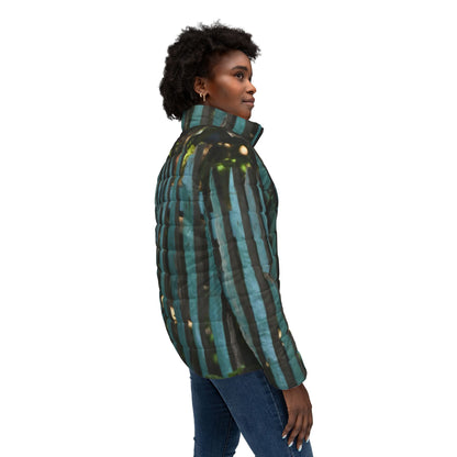 Women's Puffer Jacket - Rustic Edge Horizon