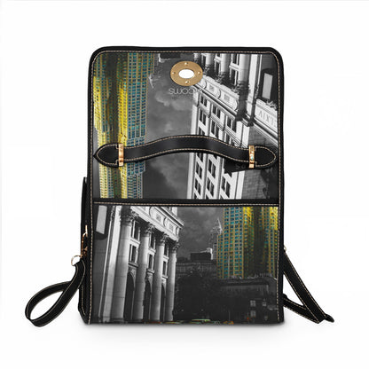 Downtown Manhattan-Broadway Cityscape Canvas Bag
