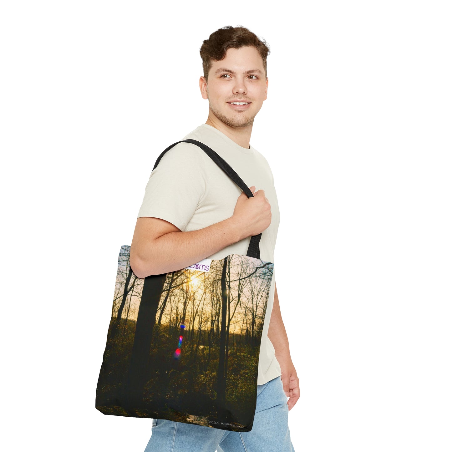 Tote Bag Printed with an Exclusive Beautifull High-Res, Full Color Natural Image.