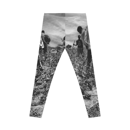 Sunset Farming Leggings — Farmers Planting Seeds