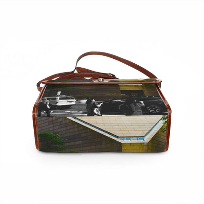 New York Modern Church Waterproof Canvas Bag