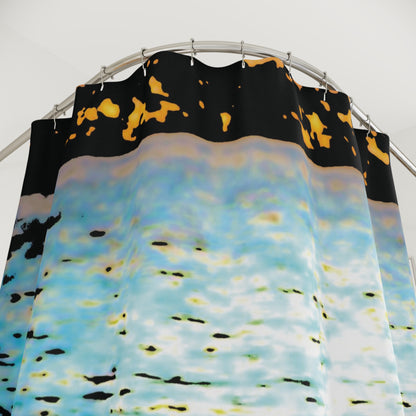 Shower Curtain Printed With Exclusive, High-Res, Full Color Beautiful Image.