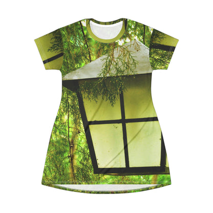 Forest Lantern Dress — Green Nature Sundress