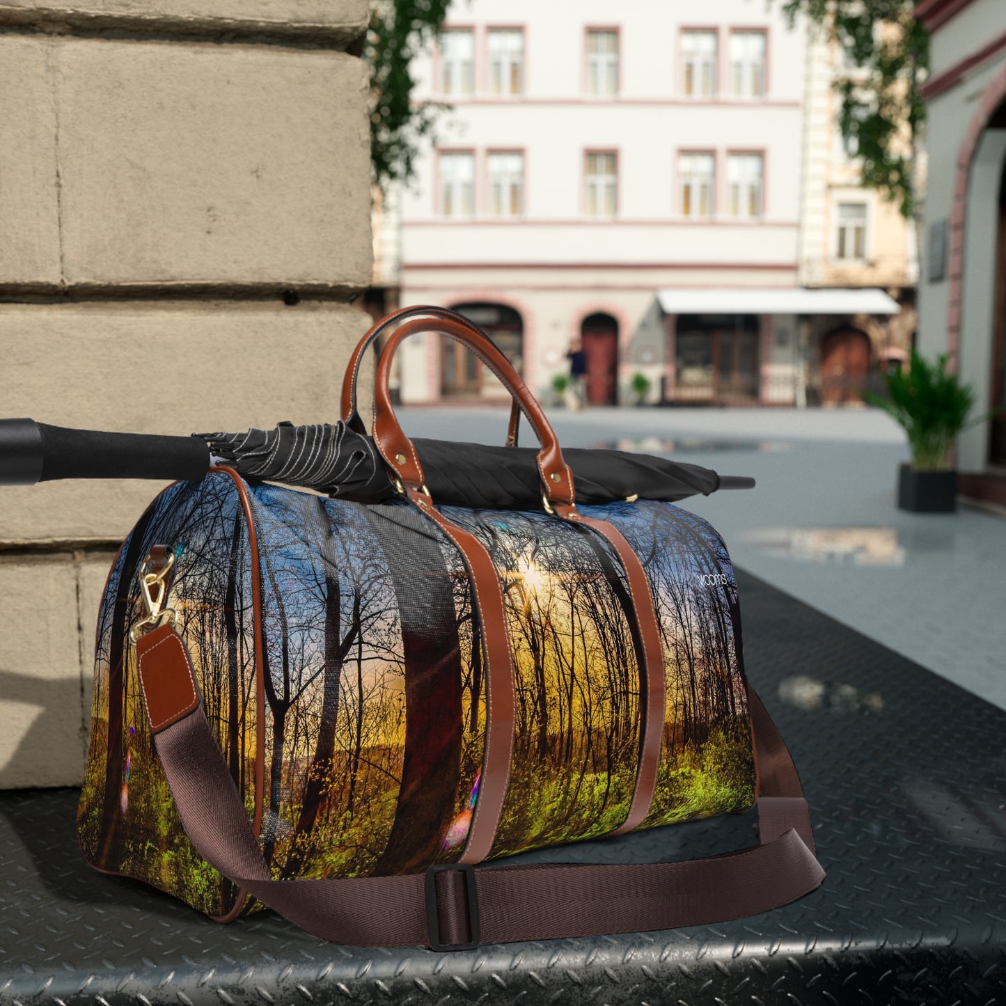 Waterproof Travel Bag - Golden Hour Solstice