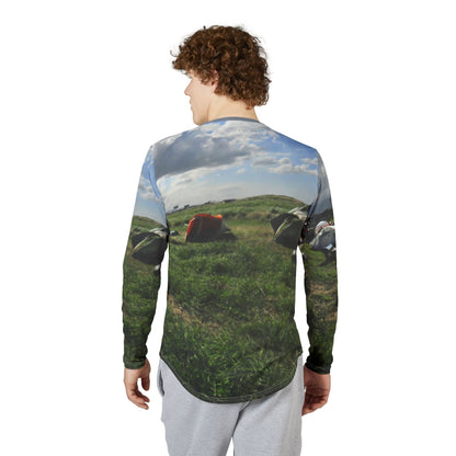 Camping Scene UV Long Sleeve Shirt — Outdoor Tee