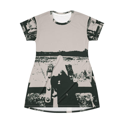 Civil War Cannon Dress — Black & White Cannnon