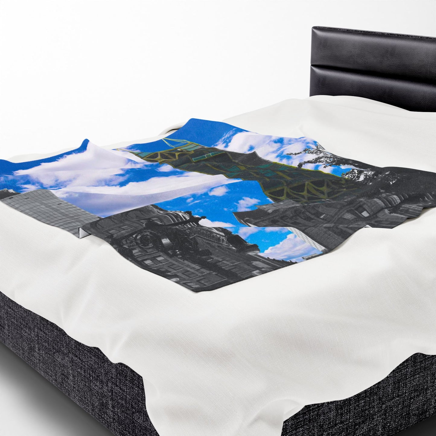 Velveteen Plush Blanket with beautiful photo image.
