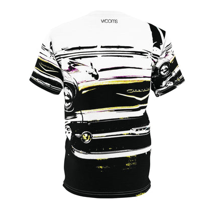 Chrome & Heritage T-Shirt – 1950s Chevrolet B&W Edition