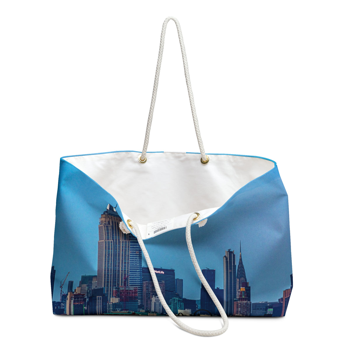 Exquisita y exclusiva bolsa de fin de semana de 24" x 13".