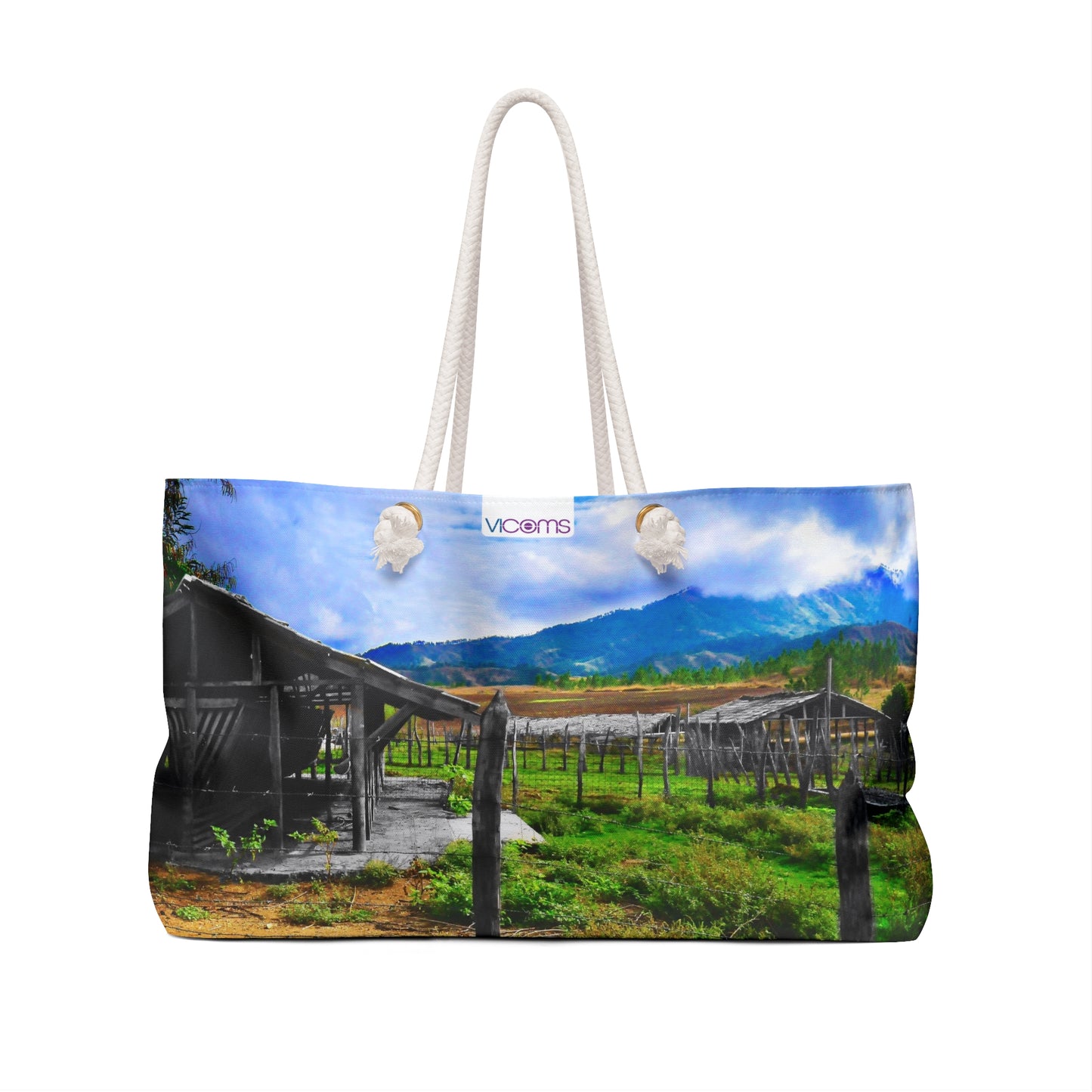 Exquisite Exclusive Full-Color Landscape Image Printed 24" x13" Weekender Bag!