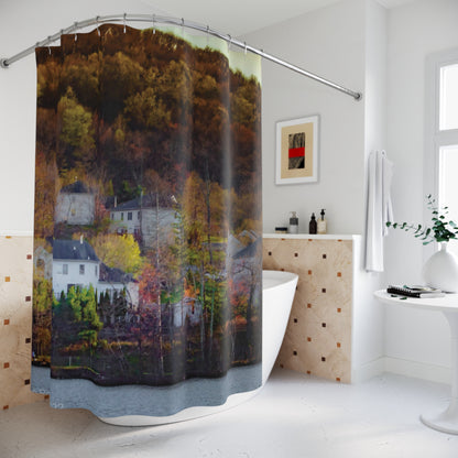 Shower Curtain Printed With Exclusive, High-Res, Full Color Beautiful Image.