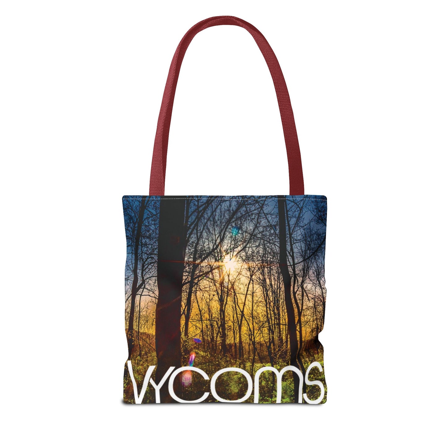 Tote Bag Printed with an Exclusive Beautiful High-Res, Full Color Natural Image.