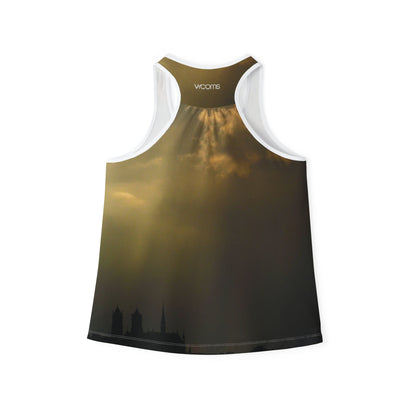 Newark Cathedral Skyline Tank Top — Women's All-Over Print