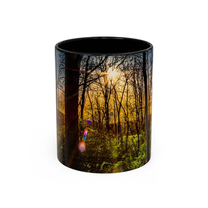 11oz Ceramic Coffe Mug Beautifully Decorated with an Elegant High-Res, Full Color Natural Landscape Image.