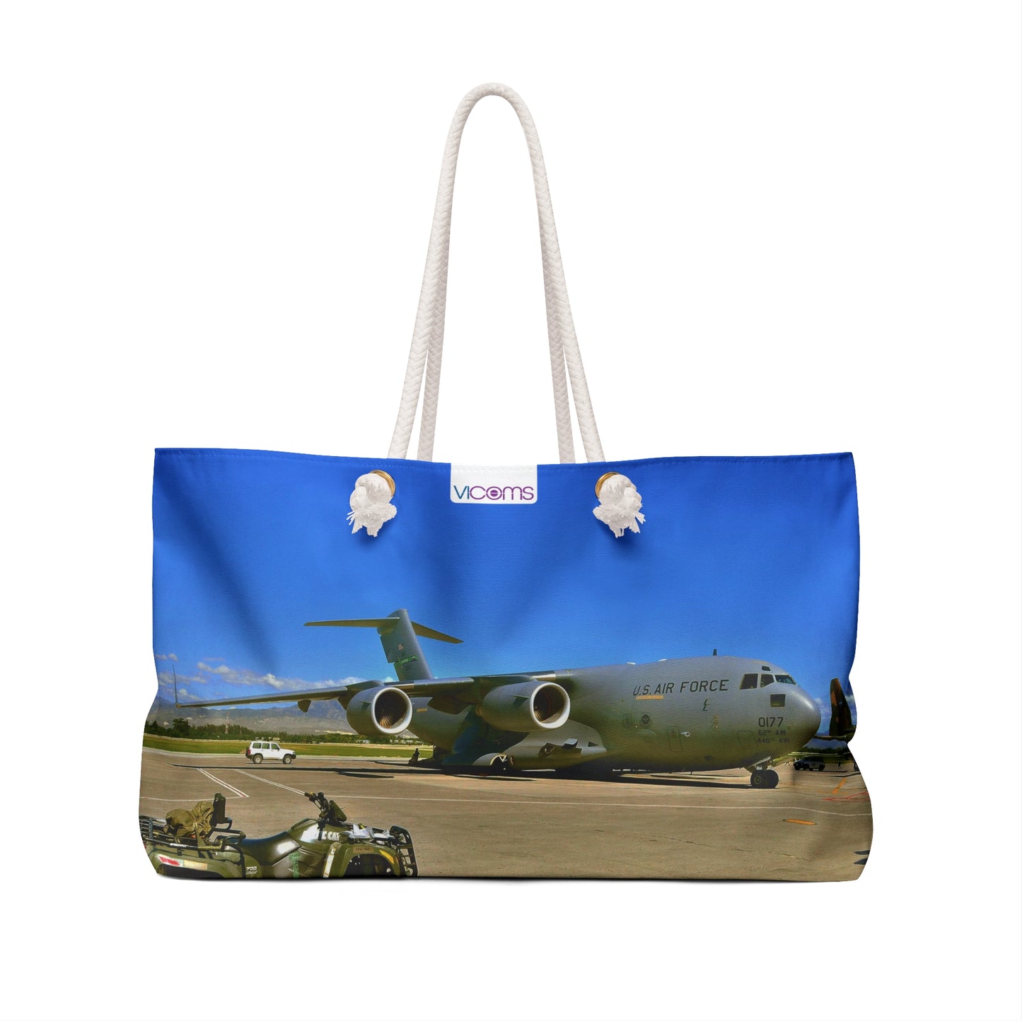 Exquisite Exclusive Full-Color Landscape Image Printed 24" x13" Weekender Bag!