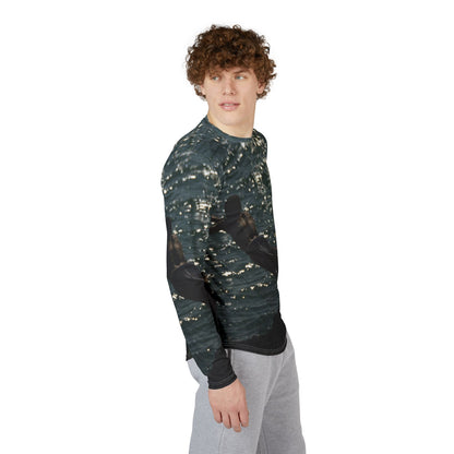 Men's UV Long Sleeve — Sparkling Ocean Diver