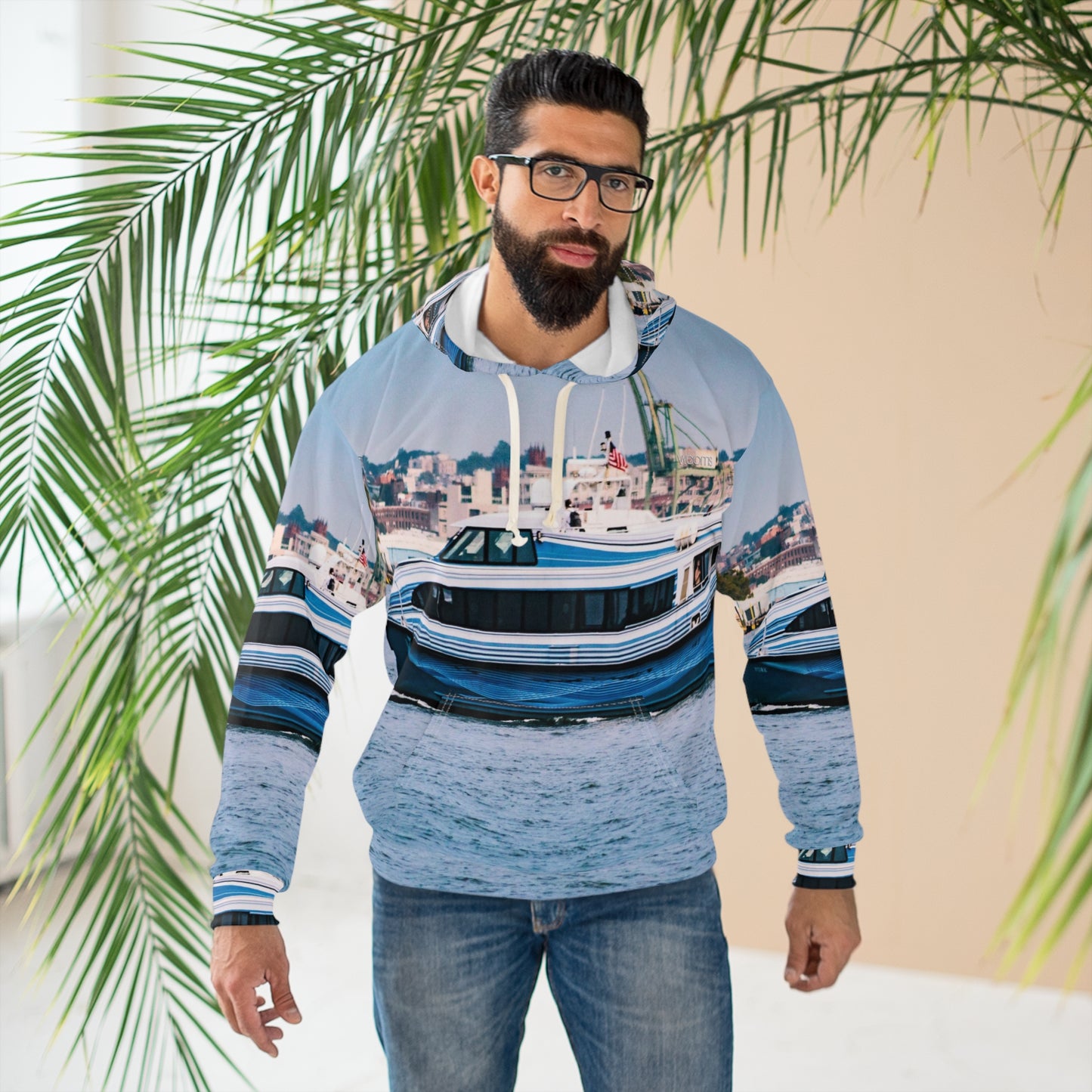 Boat Hoodie — Yacht & Harbor Pullover