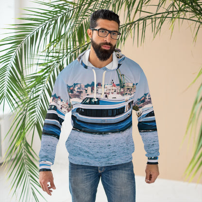 Boat Hoodie — Yacht & Harbor Pullover
