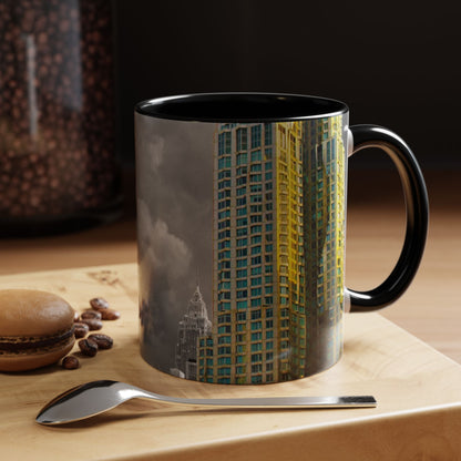 11oz Ceramic Coffe Mug Beautifully Decorated with an Elegant High-Res, Full Color Natural Landscape Image.