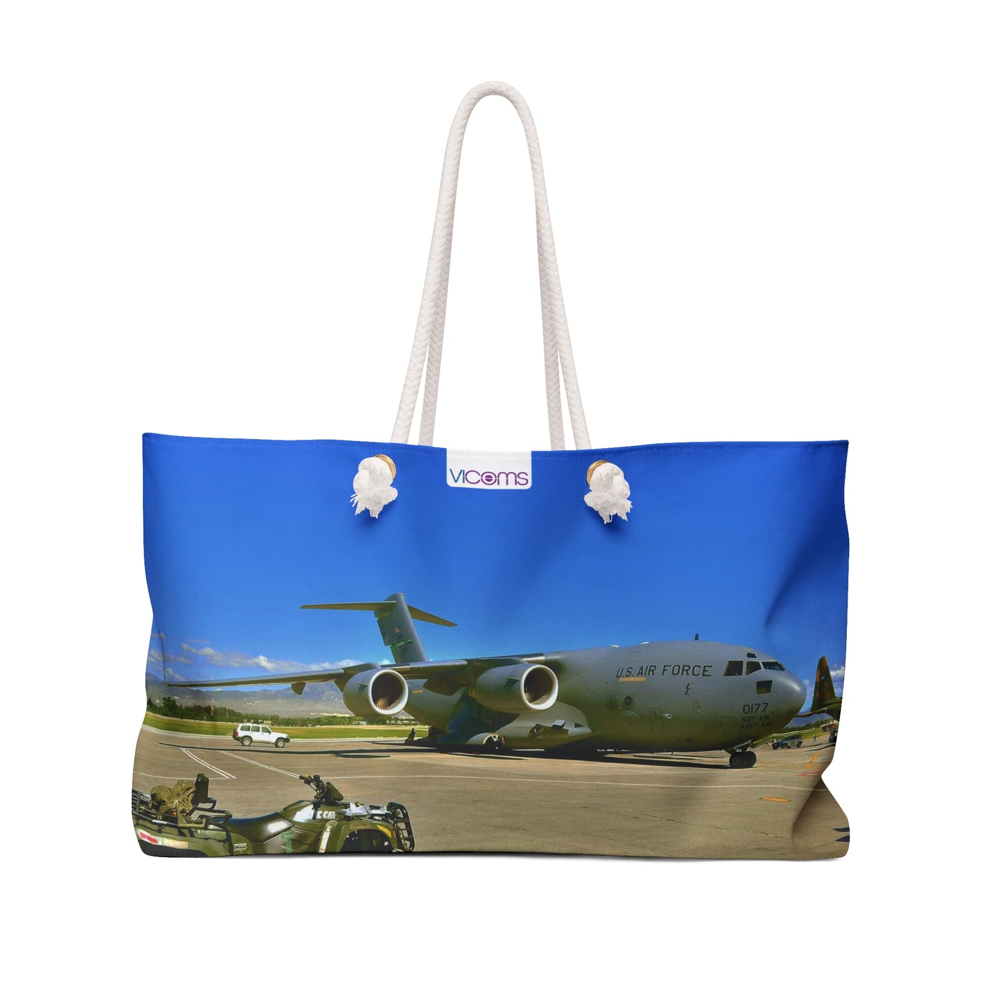 Exquisite Exclusive Full-Color Landscape Image Printed 24" x13" Weekender Bag!