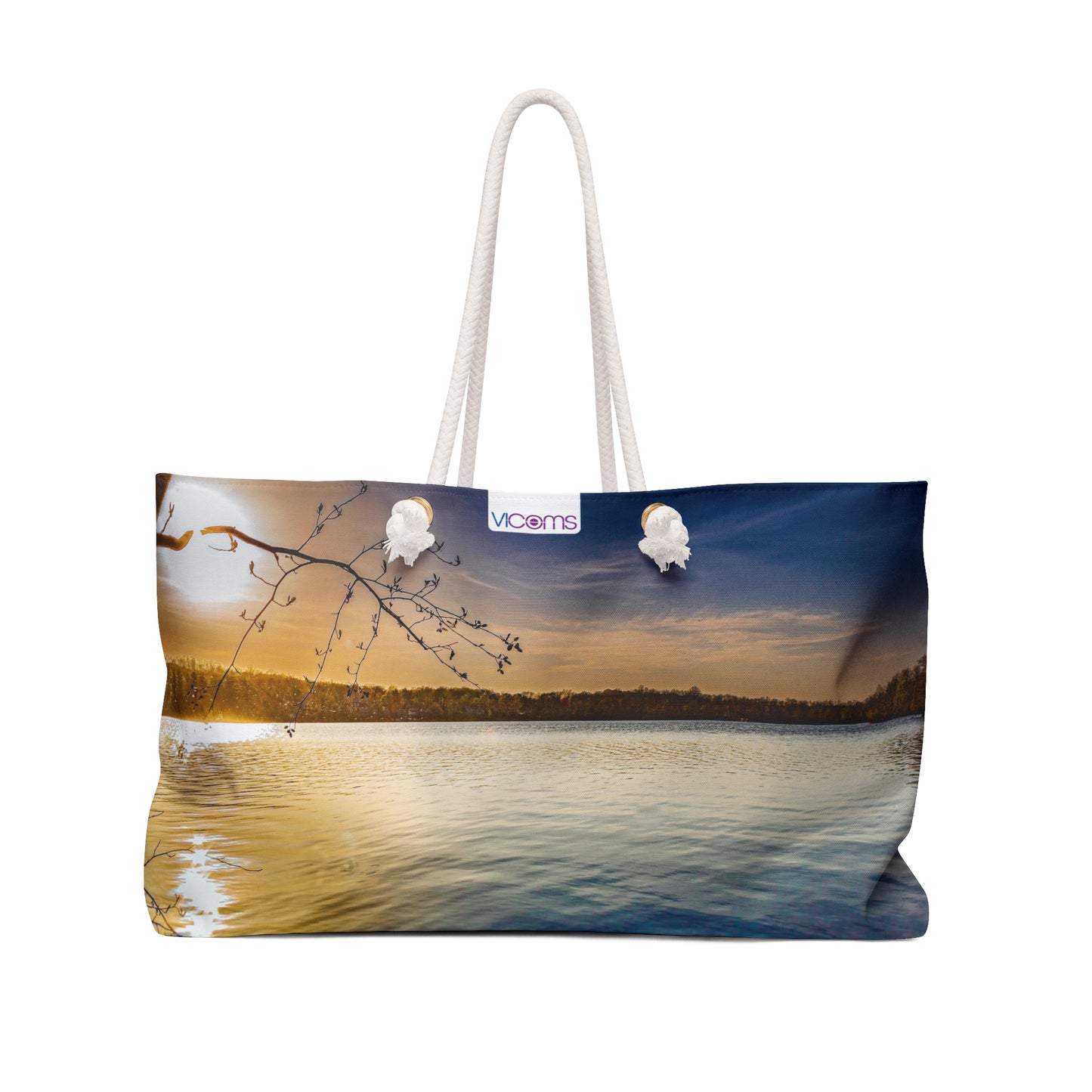 Exquisite Exclusive Full-Color Landscape Image Printed 24" x13" Weekender Bag!