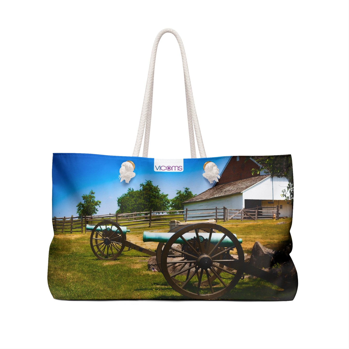 Exquisite Exclusive Full-Color Landscape Image Printed 24" x13" Weekender Bag!