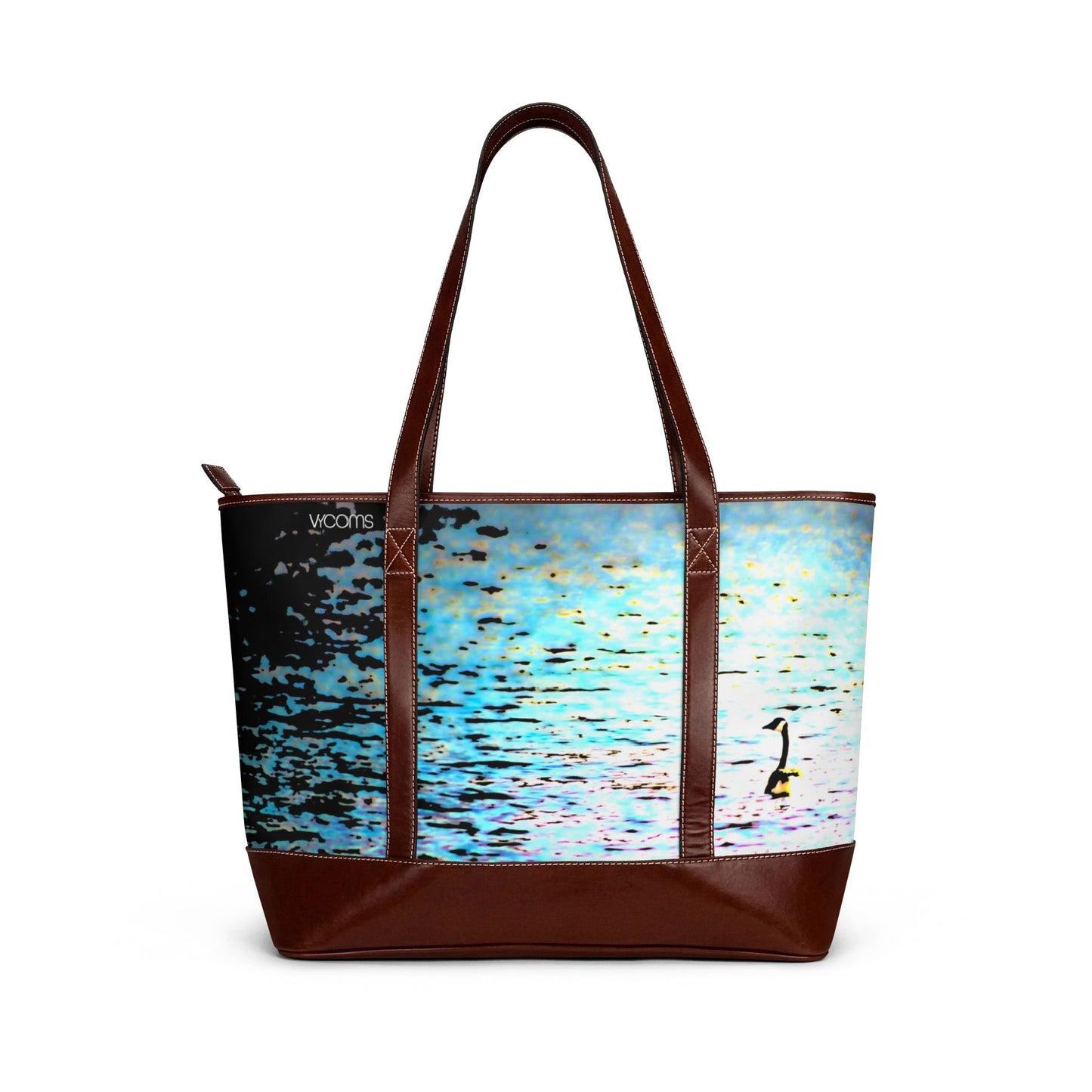Ocean Breeze Tote Handbag — Sparkling Water & Swan Coastal bag