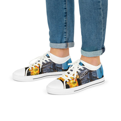Urban Vibe Graphic Low Top Sneakers for Men