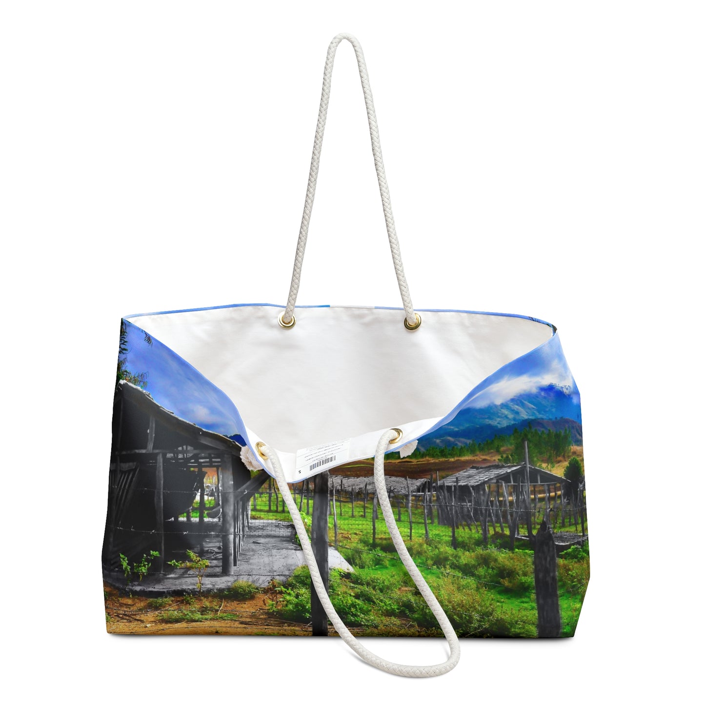 Exquisite Exclusive Full-Color Landscape Image Printed 24" x13" Weekender Bag!