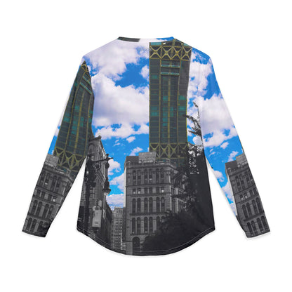Cityscape UV Long Sleeve Shirt — Urban Skyline