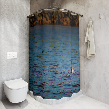 Shower Curtain Printed With Exclusive, High-Res, Full Color Beautiful Image.
