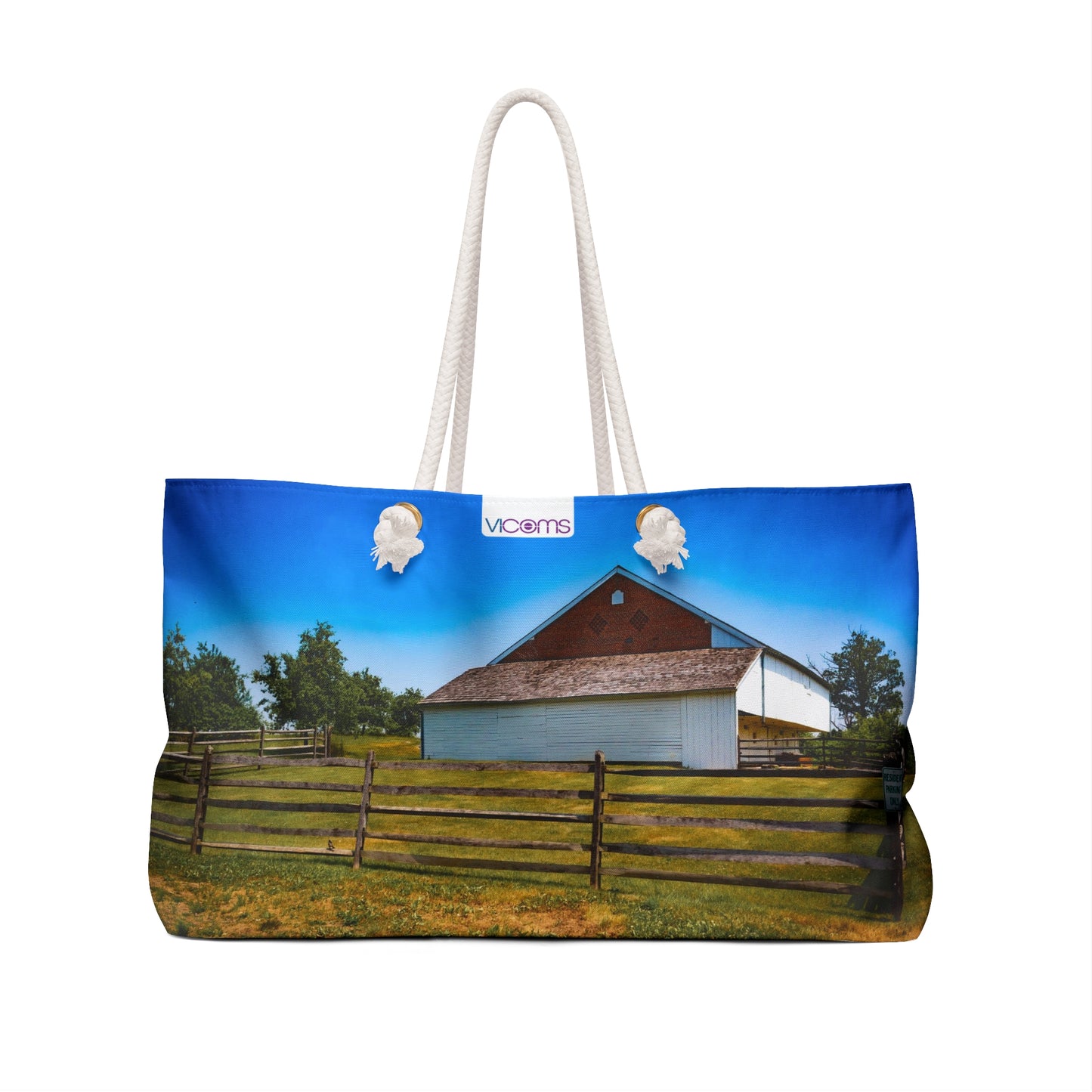 Exquisite Exclusive Full-Color Landscape Image Printed 24" x13" Weekender Bag!