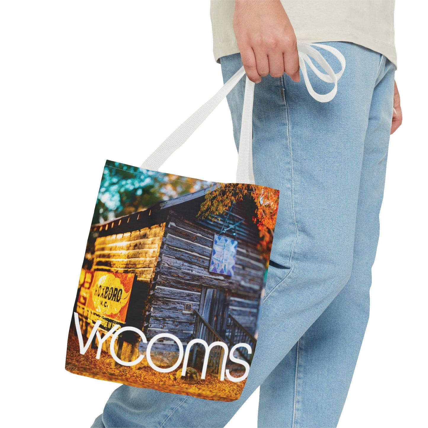 Tote Bag Printed with an Exclusive Beautiful High-Res, Full Color Natural Image.