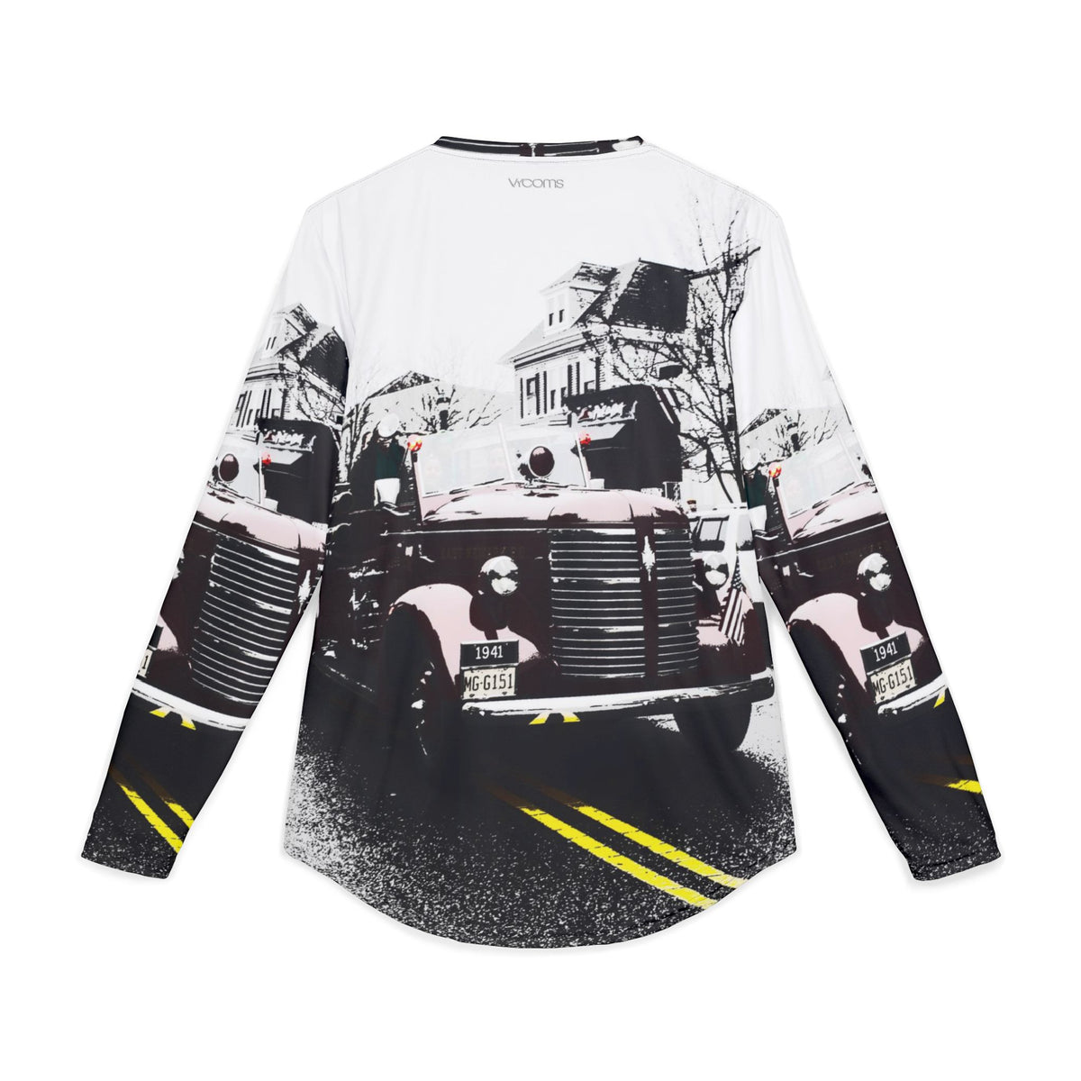 Long Sleeve Shirt - Vintage Fire Truck Memory