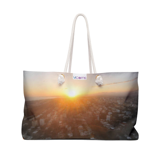 Exquisite Exclusive Full-Color Landscape Image Printed 24" x13" Weekender Bag!