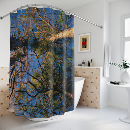 Shower Curtain Printed With Exclusive, High-Res, Full Color Beautiful Image.