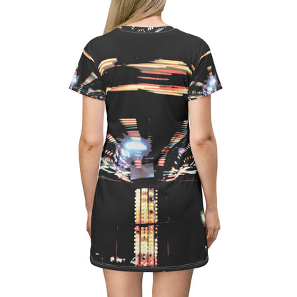 Carnival Night Dress — Retro Fairground Ride