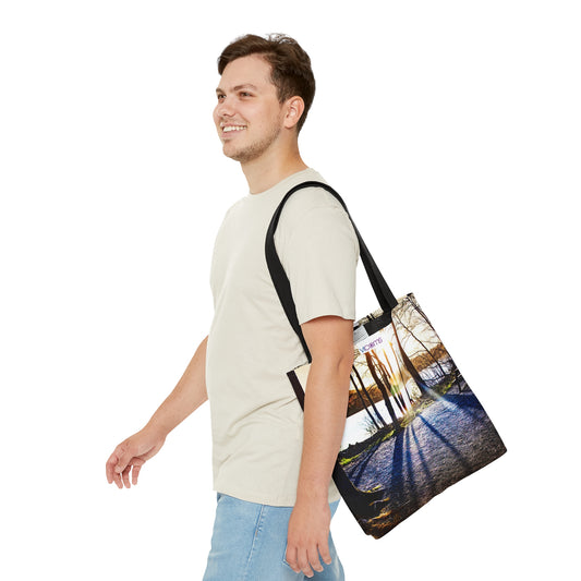 Tote Bag Printed with an Exclusive Beautiful High-Res, Full Color Natural Image.